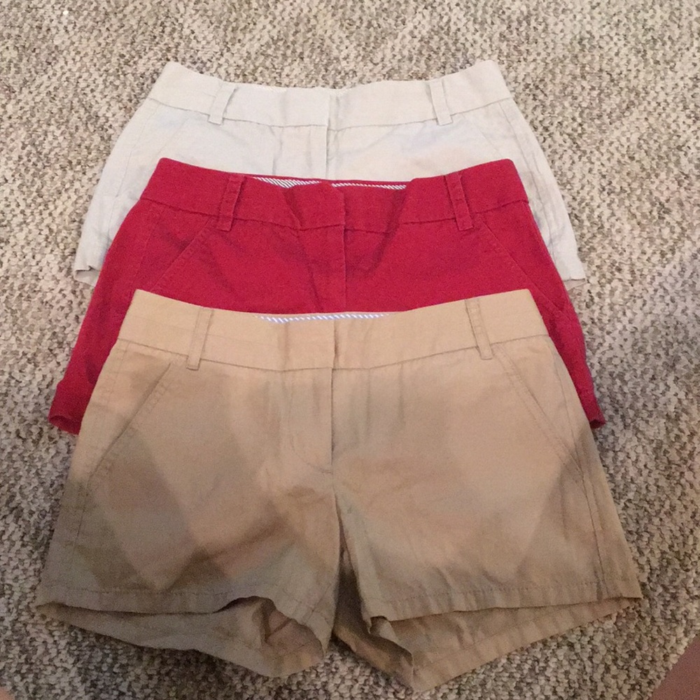 J.Crew Chino Shorts Bundle